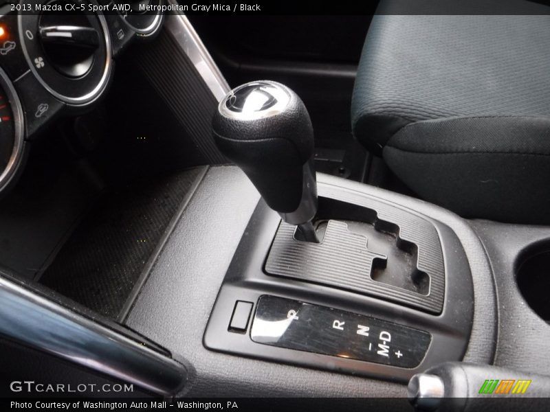 Metropolitan Gray Mica / Black 2013 Mazda CX-5 Sport AWD