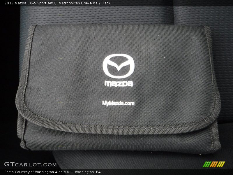 Metropolitan Gray Mica / Black 2013 Mazda CX-5 Sport AWD