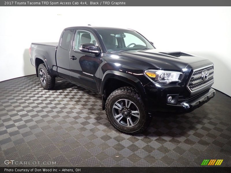 Black / TRD Graphite 2017 Toyota Tacoma TRD Sport Access Cab 4x4