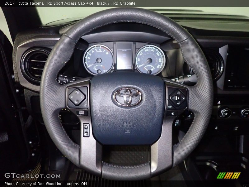 Black / TRD Graphite 2017 Toyota Tacoma TRD Sport Access Cab 4x4