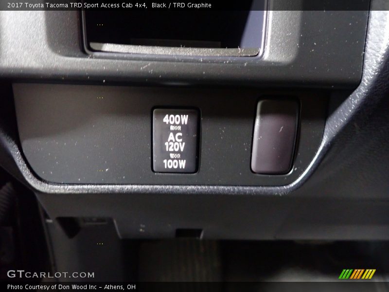 Black / TRD Graphite 2017 Toyota Tacoma TRD Sport Access Cab 4x4