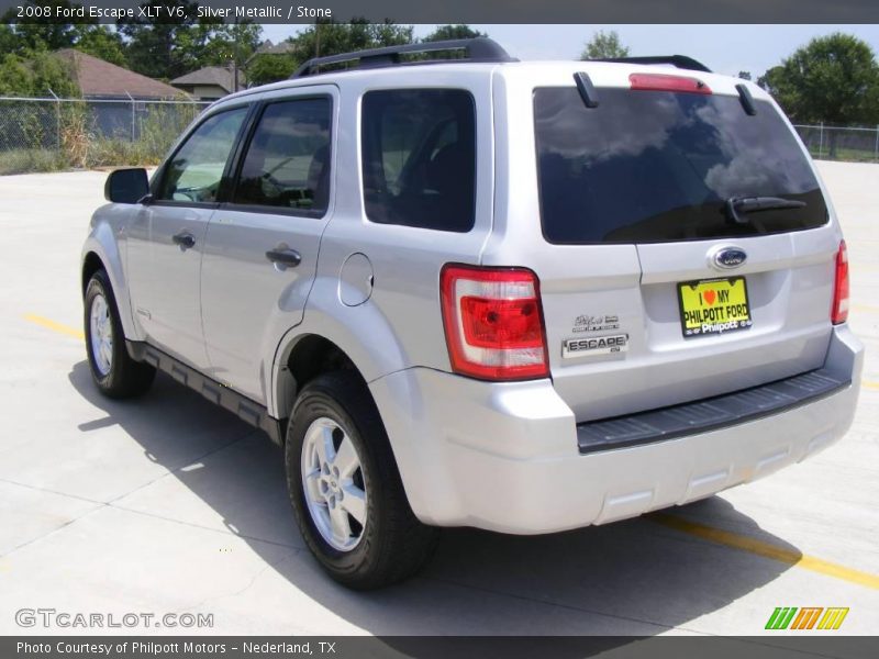 Silver Metallic / Stone 2008 Ford Escape XLT V6