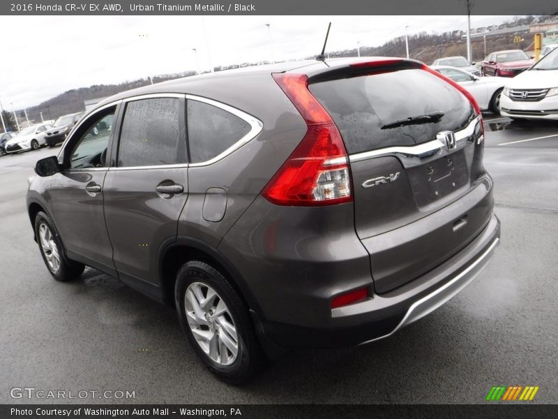Urban Titanium Metallic / Black 2016 Honda CR-V EX AWD
