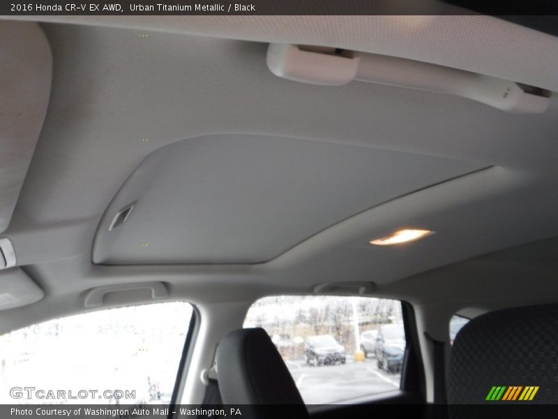 Urban Titanium Metallic / Black 2016 Honda CR-V EX AWD