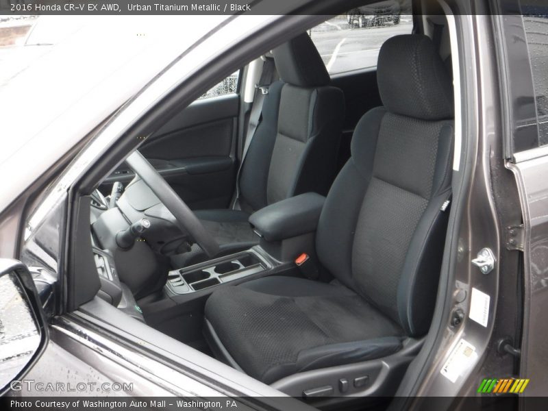 Urban Titanium Metallic / Black 2016 Honda CR-V EX AWD