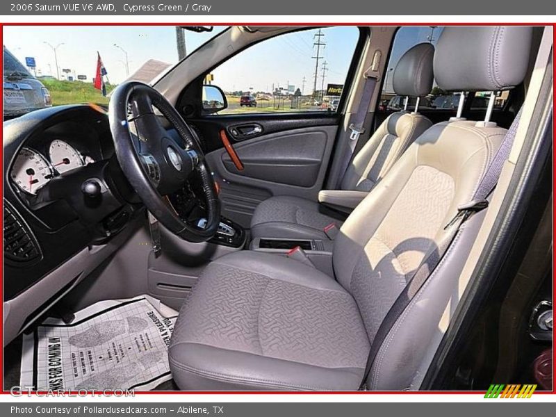 Cypress Green / Gray 2006 Saturn VUE V6 AWD