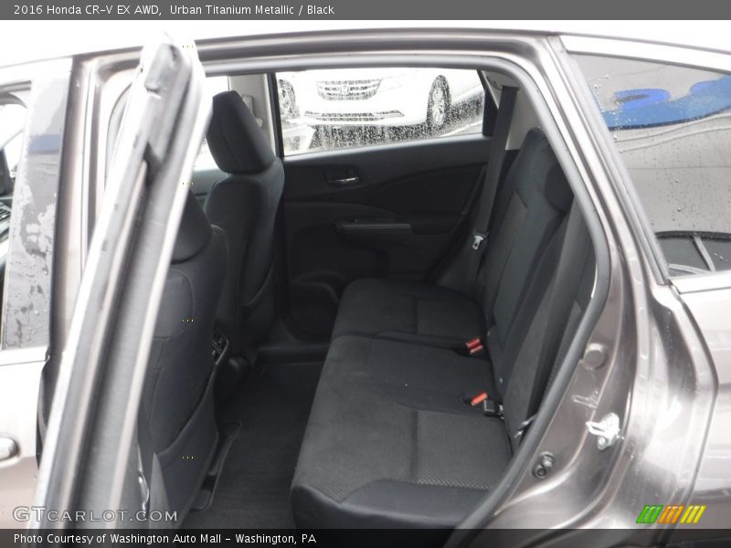 Urban Titanium Metallic / Black 2016 Honda CR-V EX AWD