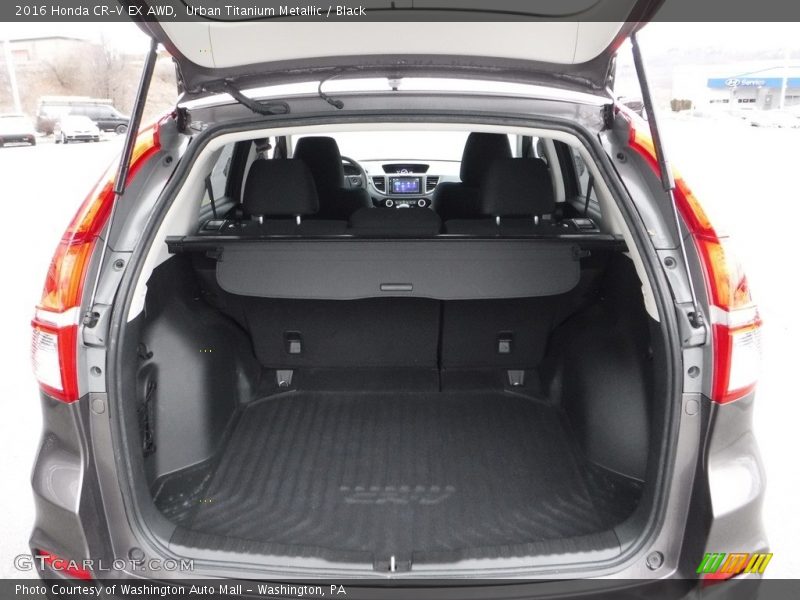 Urban Titanium Metallic / Black 2016 Honda CR-V EX AWD