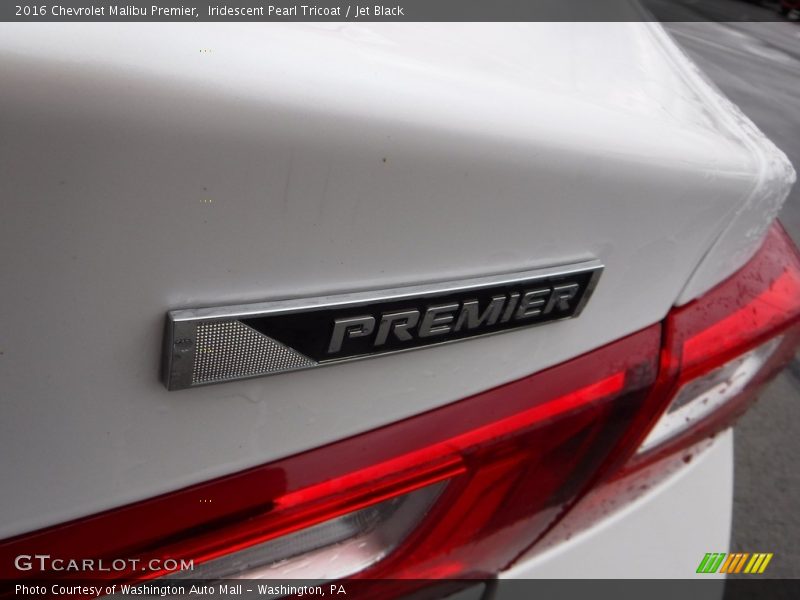 Iridescent Pearl Tricoat / Jet Black 2016 Chevrolet Malibu Premier
