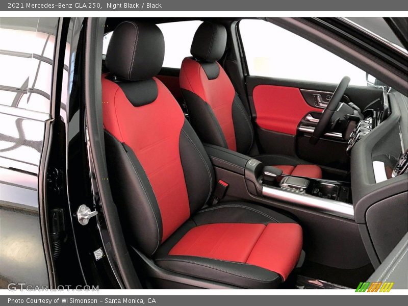 Night Black / Black 2021 Mercedes-Benz GLA 250