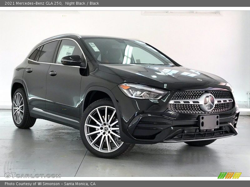 Night Black / Black 2021 Mercedes-Benz GLA 250
