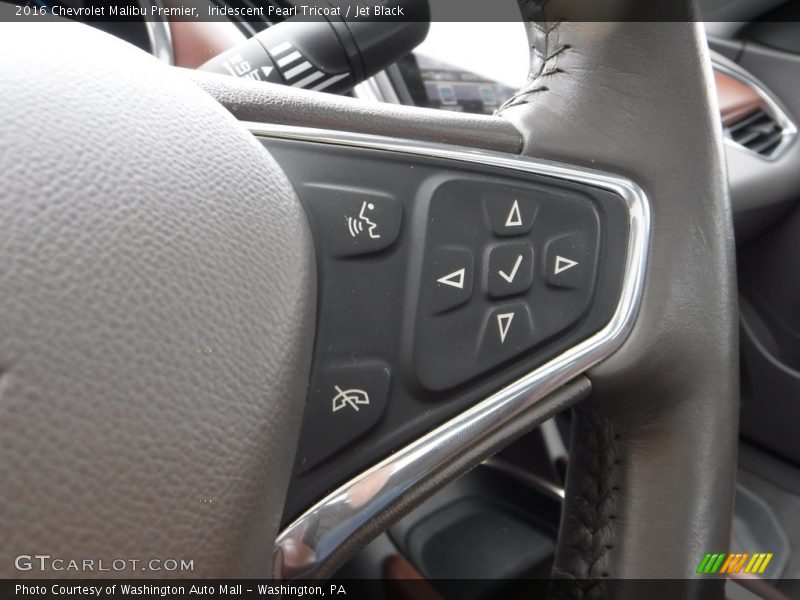 Iridescent Pearl Tricoat / Jet Black 2016 Chevrolet Malibu Premier