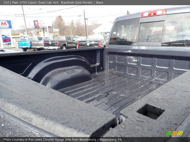 Maximum Steel Metallic / Black 2021 Ram 1500 Classic Quad Cab 4x4