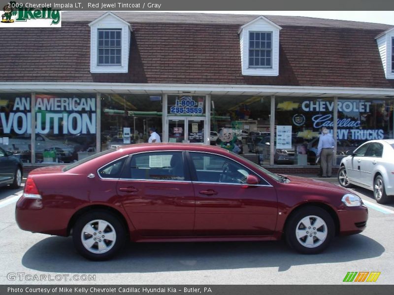 Red Jewel Tintcoat / Gray 2009 Chevrolet Impala LT