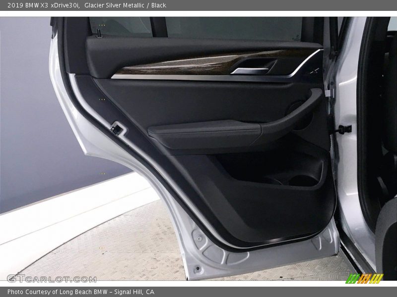 Glacier Silver Metallic / Black 2019 BMW X3 xDrive30i