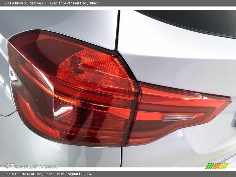 Glacier Silver Metallic / Black 2019 BMW X3 xDrive30i