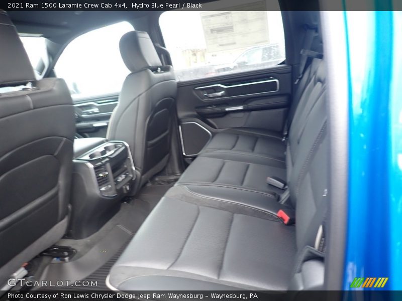 Hydro Blue Pearl / Black 2021 Ram 1500 Laramie Crew Cab 4x4