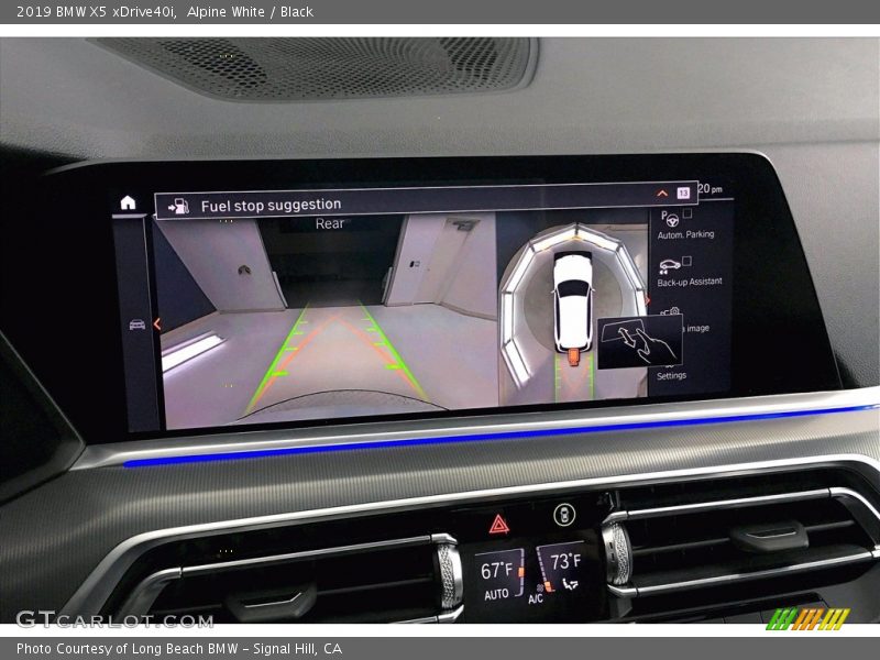 Alpine White / Black 2019 BMW X5 xDrive40i