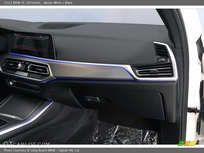 Alpine White / Black 2019 BMW X5 xDrive40i
