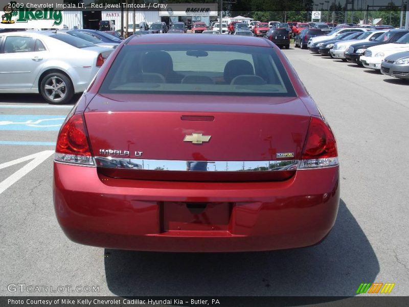 Red Jewel Tintcoat / Gray 2009 Chevrolet Impala LT