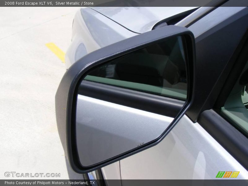 Silver Metallic / Stone 2008 Ford Escape XLT V6