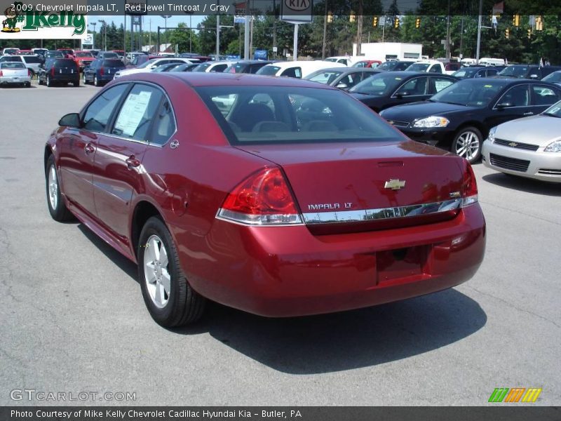 Red Jewel Tintcoat / Gray 2009 Chevrolet Impala LT
