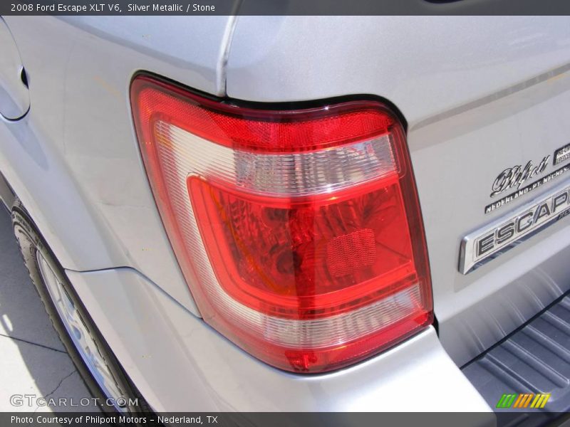 Silver Metallic / Stone 2008 Ford Escape XLT V6