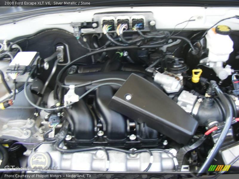 Silver Metallic / Stone 2008 Ford Escape XLT V6