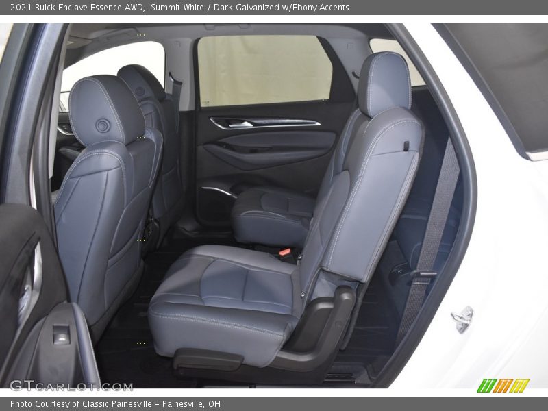 Summit White / Dark Galvanized w/Ebony Accents 2021 Buick Enclave Essence AWD