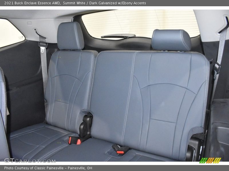 Summit White / Dark Galvanized w/Ebony Accents 2021 Buick Enclave Essence AWD
