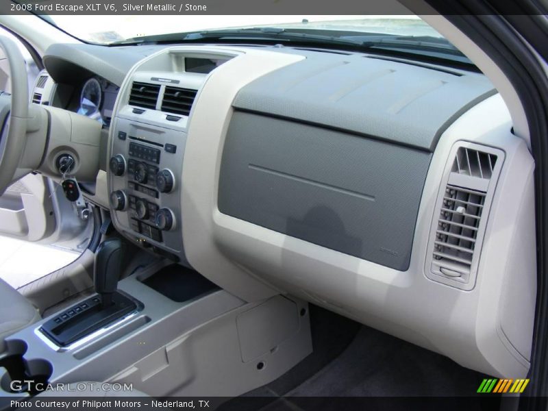 Silver Metallic / Stone 2008 Ford Escape XLT V6