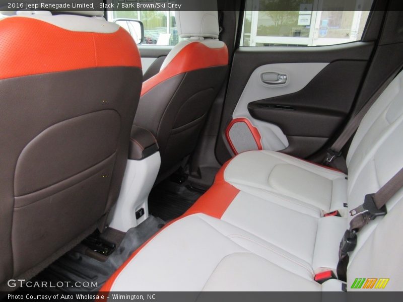 Black / Bark Brown/Ski Grey 2016 Jeep Renegade Limited