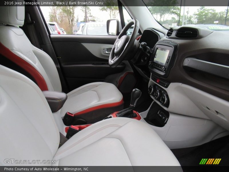 Black / Bark Brown/Ski Grey 2016 Jeep Renegade Limited