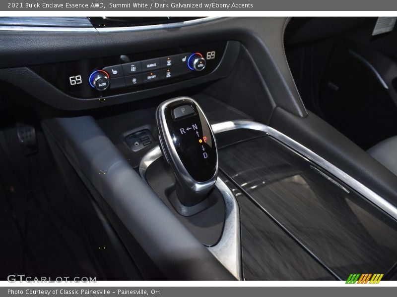 Summit White / Dark Galvanized w/Ebony Accents 2021 Buick Enclave Essence AWD