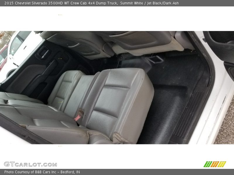Summit White / Jet Black/Dark Ash 2015 Chevrolet Silverado 3500HD WT Crew Cab 4x4 Dump Truck