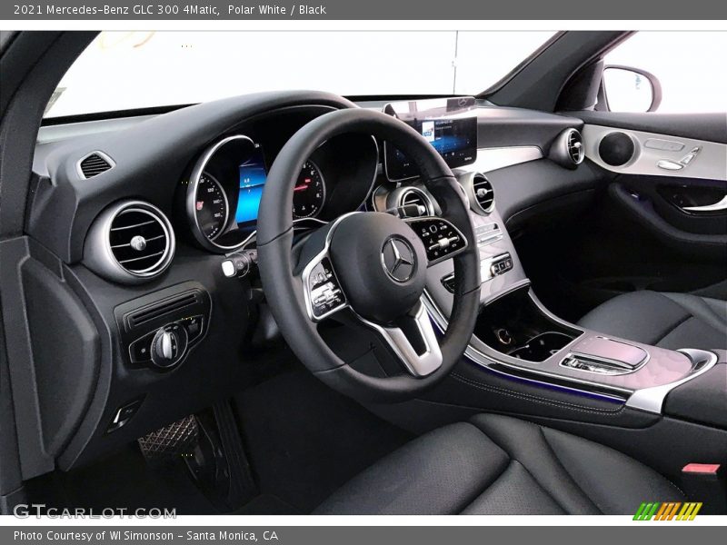 Polar White / Black 2021 Mercedes-Benz GLC 300 4Matic