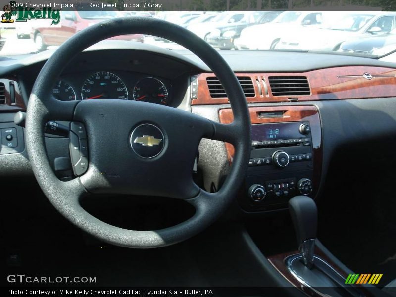 Red Jewel Tintcoat / Gray 2009 Chevrolet Impala LT