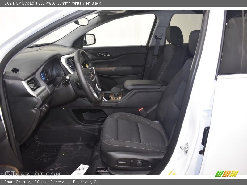 Summit White / Jet Black 2021 GMC Acadia SLE AWD