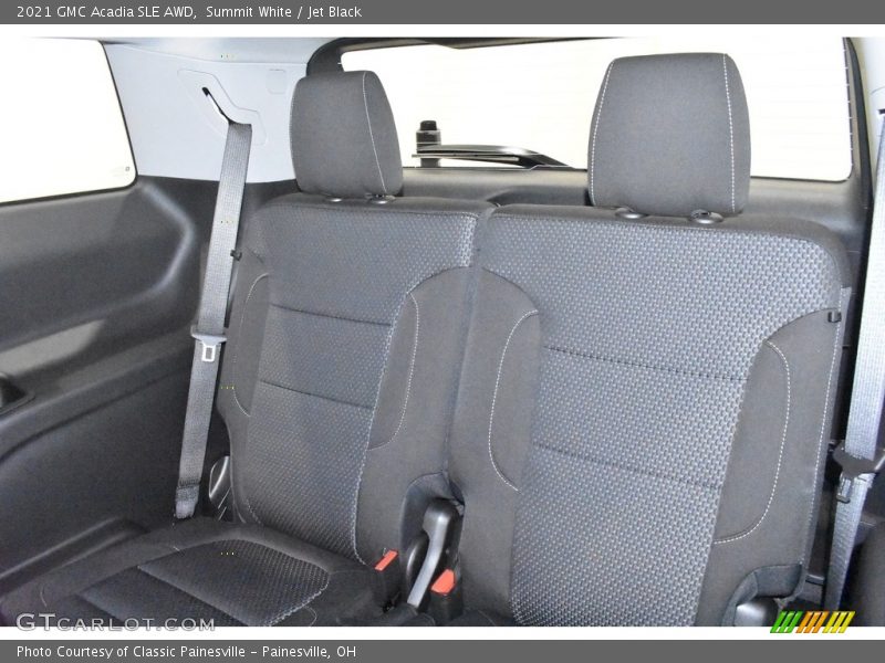 Summit White / Jet Black 2021 GMC Acadia SLE AWD