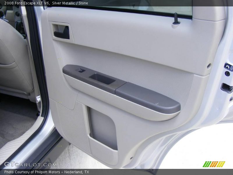 Silver Metallic / Stone 2008 Ford Escape XLT V6