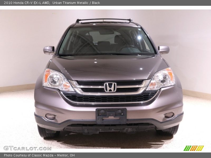 Urban Titanium Metallic / Black 2010 Honda CR-V EX-L AWD