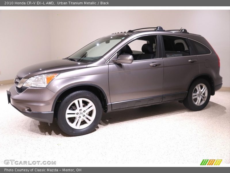 Urban Titanium Metallic / Black 2010 Honda CR-V EX-L AWD