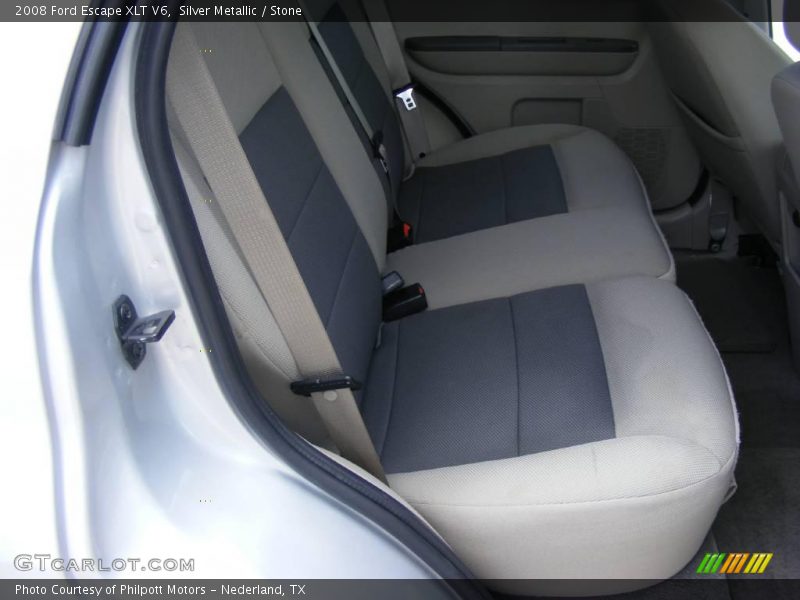 Silver Metallic / Stone 2008 Ford Escape XLT V6