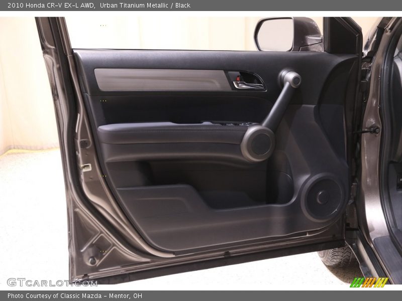 Urban Titanium Metallic / Black 2010 Honda CR-V EX-L AWD