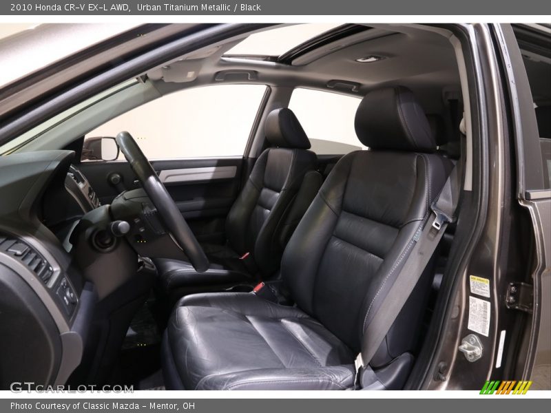 Urban Titanium Metallic / Black 2010 Honda CR-V EX-L AWD