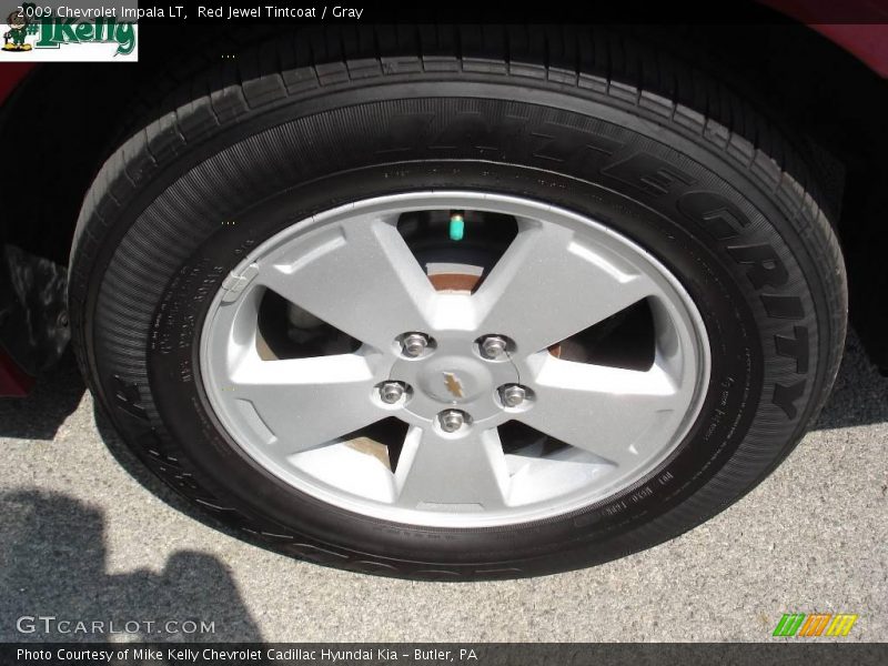 Red Jewel Tintcoat / Gray 2009 Chevrolet Impala LT