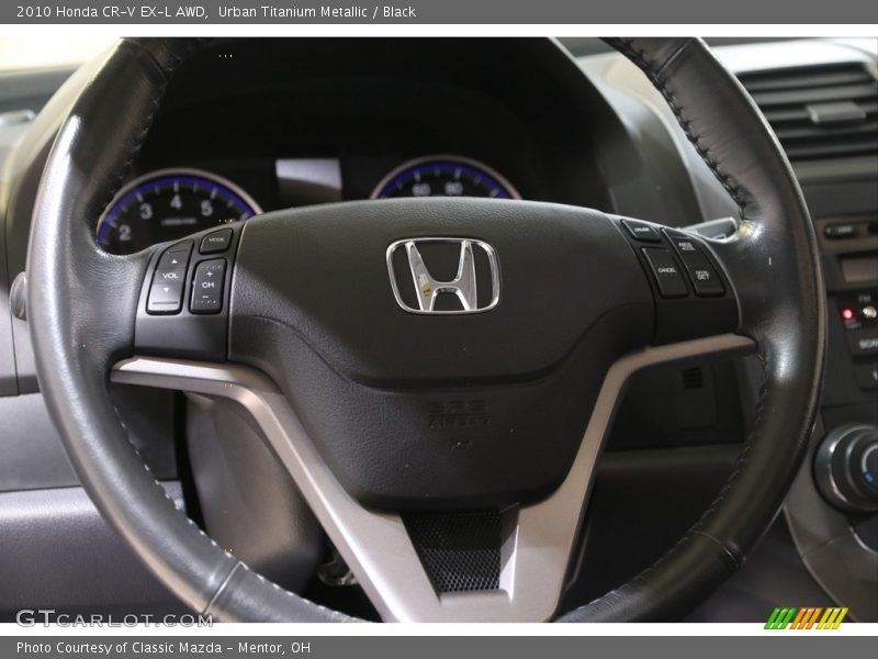 Urban Titanium Metallic / Black 2010 Honda CR-V EX-L AWD