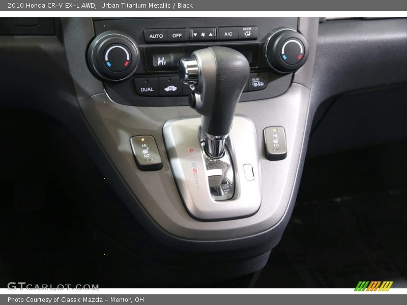 Urban Titanium Metallic / Black 2010 Honda CR-V EX-L AWD