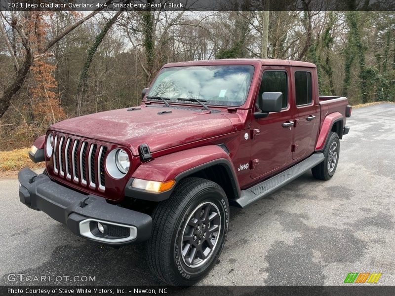 Snazzberry Pearl / Black 2021 Jeep Gladiator Overland 4x4
