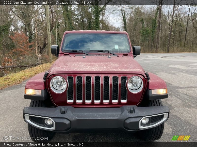 Snazzberry Pearl / Black 2021 Jeep Gladiator Overland 4x4